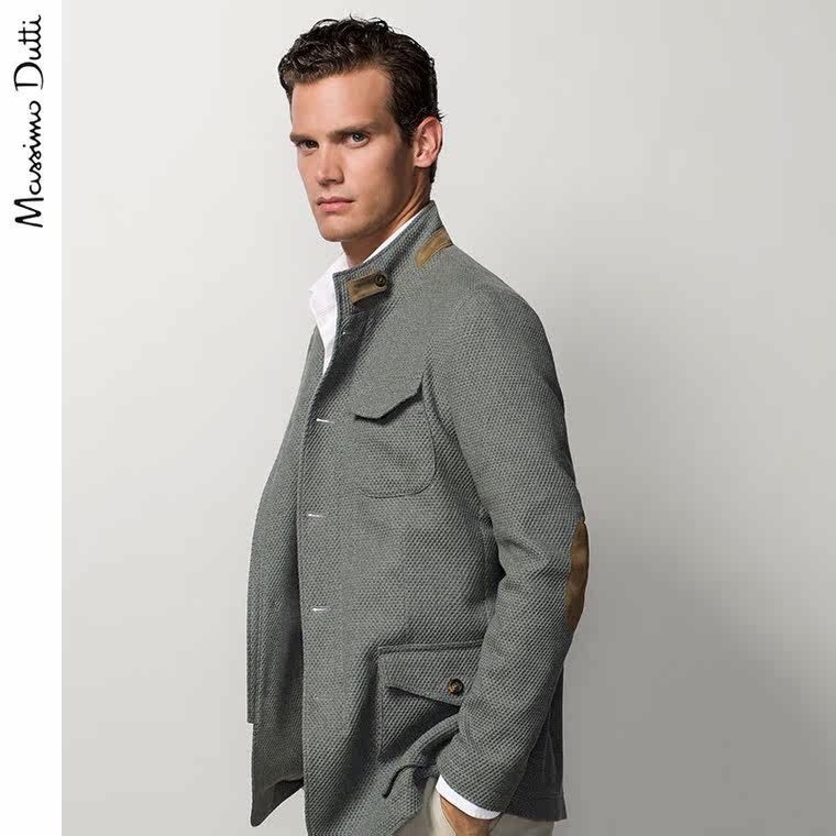 Massimo Dutti 男装 三口袋西装上衣 02009273802