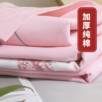 Jiaodian old coarse cloth sheets single linen canvas single double quilt sheet thickened 1 5m1 8m2 meters