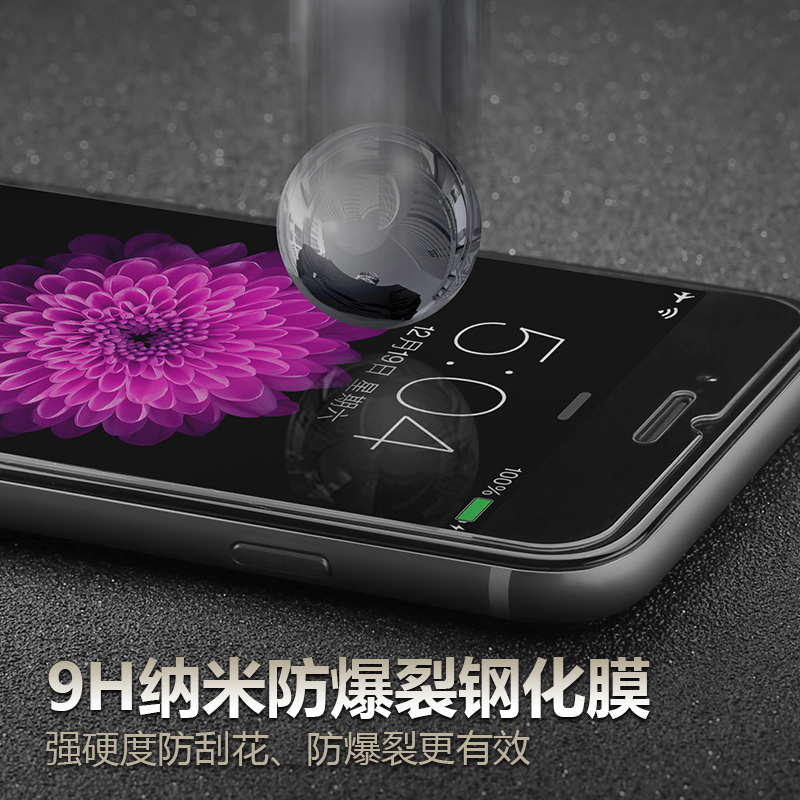 硕图 iphone7钢化膜7plus手机膜苹果抗蓝光7p高清防爆玻璃膜产品展示图3