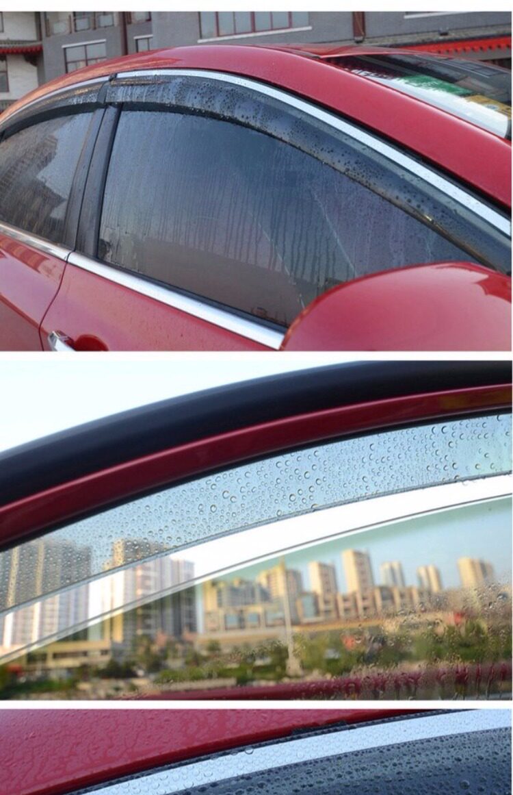 现代全新途胜车窗雨眉ix25/ix35/ix45晴雨挡索纳塔胜达汽车不锈钢
