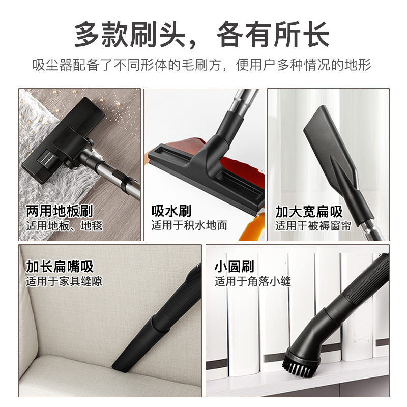 mrs. han's vacuum cleaner: household large suction, powerful and hand-held small ultra quiet dry and wet carpet blower