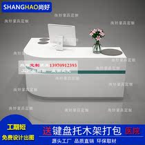 Hospital outpatient table Corner vaccination table Vaccination table Nurse station workbench Consultation service guide table