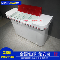 Agricultural Bank fill-in desk Double-sided fill-in desk Bank hall writing desk Credit Union information fill-in desk Form-filling desk