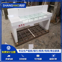 Paint bank fill single table Agricultural and commercial single-sided fill single-sided fill single-sided fill demonstration counter Bank special desk customization