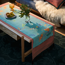 (Isolated 45 discount) Uplant Love Qingshan tea table Gaibu Rectangular New Chinese Anti-Dust Side Cabinet Table Tea Table Cloth