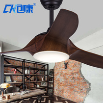 American retro ceiling fan lamp decoration chandelier with fan home living room electric fan dining room ceiling fan LED light