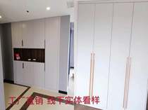 Modern simple solid wood multi-layer paint cabinet door Multi-layer solid wood paint door panel Solid wood multi-layer wardrobe door