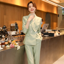 High-end professional suit women's spring and autumn hotel manager suit jewelry store work clothes sales building department workwear