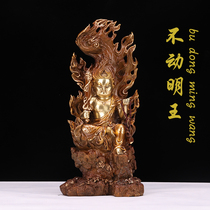Pure bronze Buddha statue ornament immovable Ming King statue Zodiac chicken honmei Buddha statue Tantric Buddha statue home craft ornaments