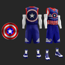 Basketball uniform match kit Jersey printing number male children group purchase vest vest printing DIY personality uniform
