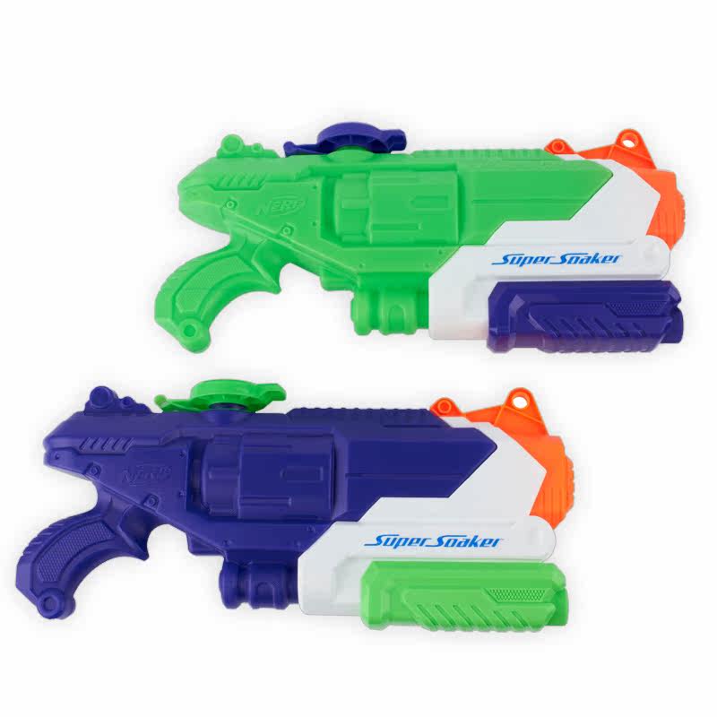 nerf 冲锋高压抽拉式水枪*2 儿童戏水玩具射程远 costco直营
