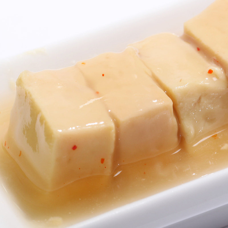 安徽特产八公山豆腐乳下饭酱菜玛瑙泉香辣白腐乳280g/瓶