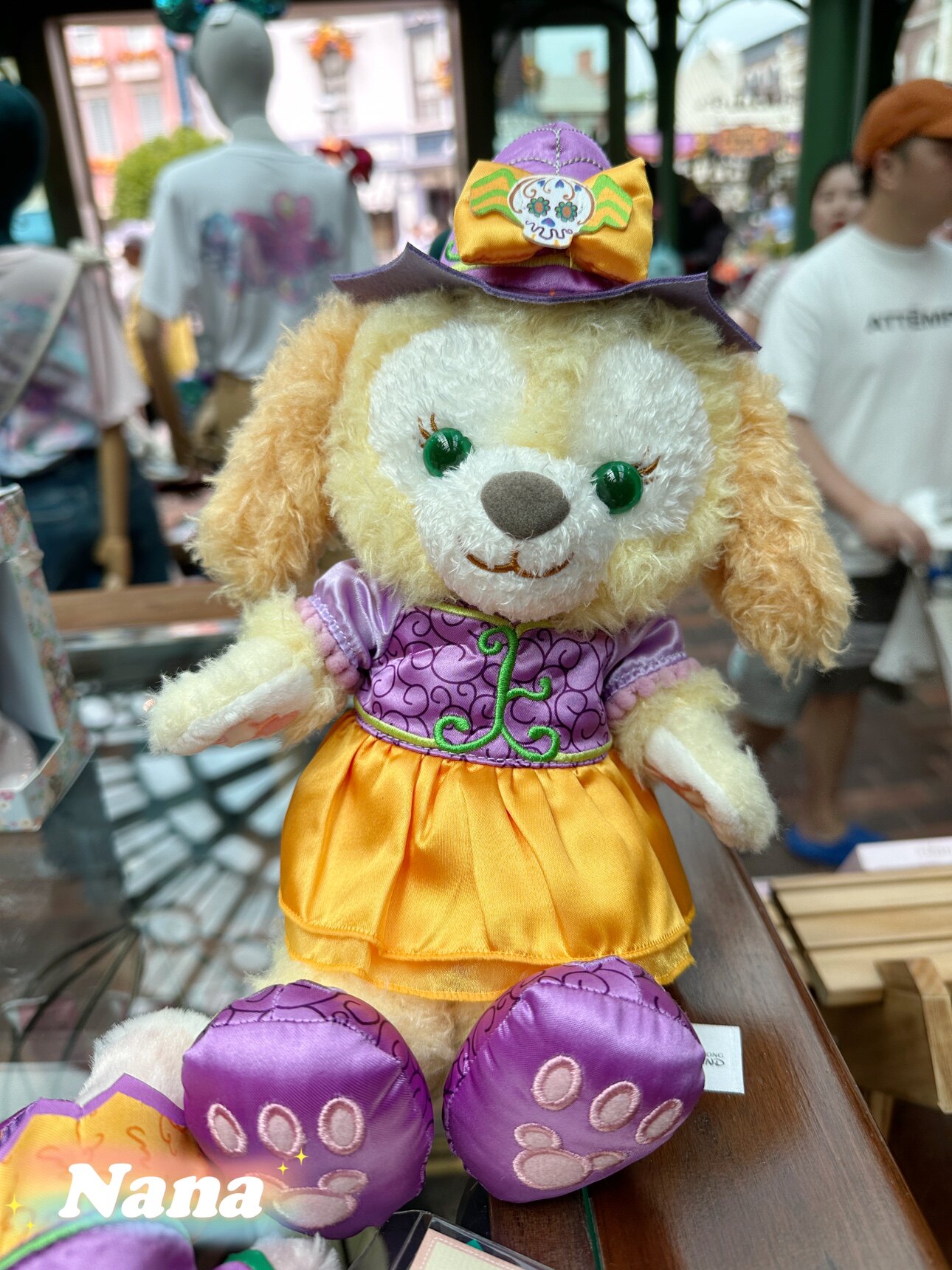 香港迪士尼乐园正品 玲娜贝儿星黛露可琦安万圣节款可爱公仔 挂件