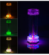 Computer water-cooled RB-LBX hexagonal transparent water tank 5v Magic color RGB lamp effect controller