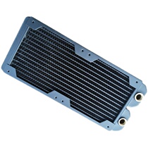 4060mm thick encrypted finned copper 120240360480 water-cooled exhaust computer radiator