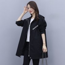 Big Code Womens Clothing Jacket Mid Length Fat Mm Fashion Trends 2022 Spring Dress New Wind Clothes Mom Blouses Spring Autumn