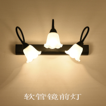 Mirror cabinet lamp simple modern led bulb sink toilet vanity mirror cabinet dedicated free adjustment hose lamp