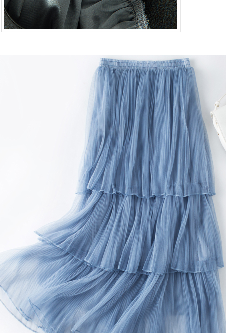 【多款式!】2020春夏新款网纱蛋糕裙