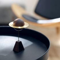 Asteroid Fragrance Diffuser Essential Oils Incense Creativity Brief Modern Pendulum wood Home Bedwood Wooden Planet Gift