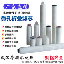 10 inch 20 inch 30 inch 40 inch precision filter element Industrial PP cotton microporous folding filter element Filter wine