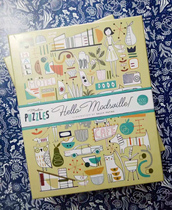 (Spot) American Small Crowdbrand Jigsaw Puzzle Simple Painting 1000 pieces