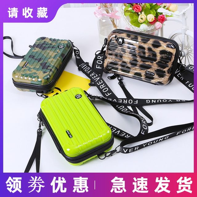 Small luggage bag handbag Messenger shoulder personality type holding a mini-suitcase password box box small square package Small luggage bag handbag Messenger shoulder personality type holding a mini-suitcase password box box small square package