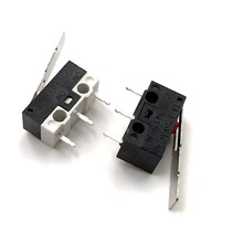 One = 10 straight shank microswitch source button high-quality reset switch with shank stroke microswitch