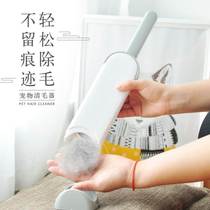 Sticky wool roller long handle large extended household roller brush floor sticky dust roller suction hair sticky hair artifact