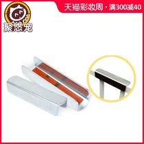Polyyou Pet straight line door bar splicing port reinforcement electroplated surface treatment with 3M glue accessories