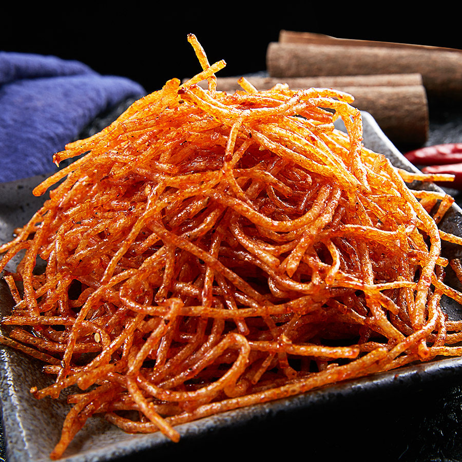 天猫湖南特产手工辣条零食大礼包 500g