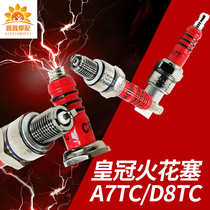 Motorcycle parts universal spark plug 70-125a7tcd8tc110125 energy-saving Ningbo Crown Spark Plug