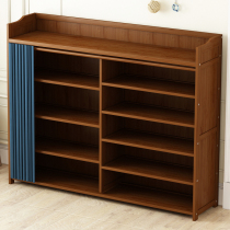 Shoe cabinet door home large-capacity shoes storage cabinet European-style entrance storage shoe cabinet integrated against the wall without door shoe rack