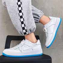 Small white shoes mens shoes autumn breathable thin white shoes sports shoes mens wild tide aj Air Force One board shoes men