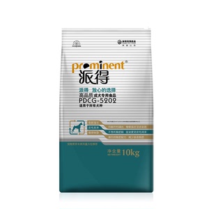 派得狗粮10kg公斤通用型狗食泰迪比熊柯基金毛中小型成犬粮20斤装