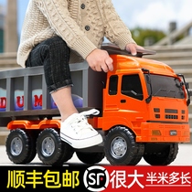 Large Dump Truck Large Truck Large Truck Large Engineering Truck Boy Truck Car Dump Truck Children Boy Toys