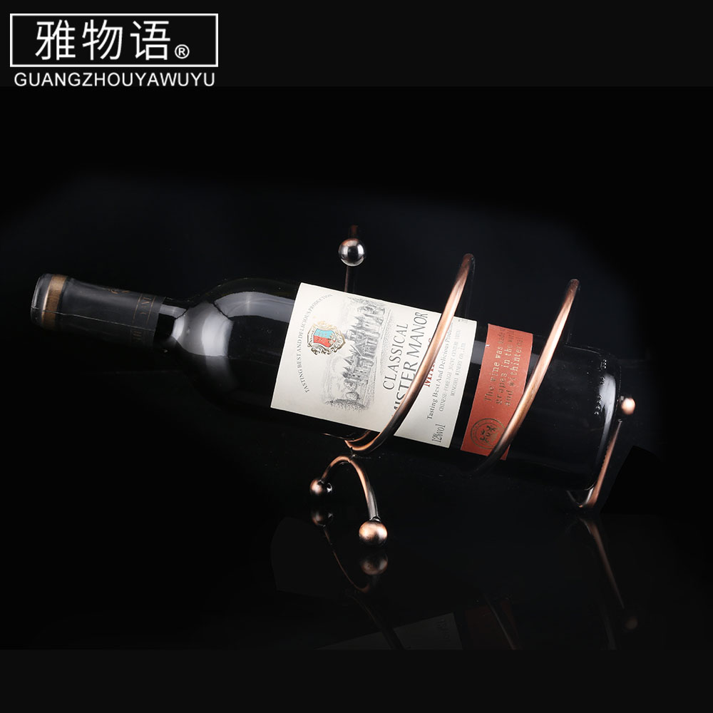 "And" small spring wine racks wine furnishing articles creative display bottle home European wine rack