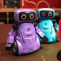 Childrens toy educational robot boy inertia car arm swing walking girl baby cute sliding car