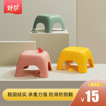 Child fashion bench in the home stool children's fashion bench creatively thicken the bathroom low stool cooked plastic stool