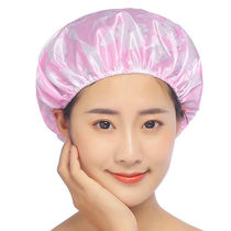 Bath Hat Lady Hair Film Special Waterproof Thickened Home South Korea Lady Headgear Adult With Bath Cap Bath Kitchen Body Wash