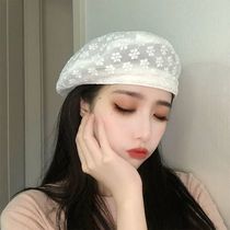 Berehat Women Spring Summer Break 2021 New Chains Sins Head around Boy Hat 100 Hitch for South Korean lace Inn Sweet