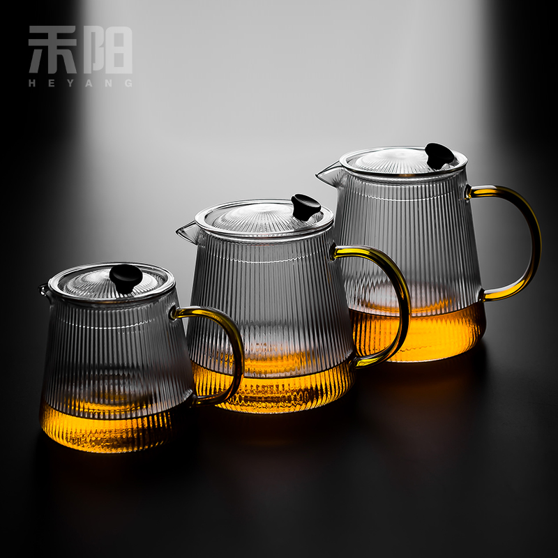 Send Yang filter glass teapot teapot high - temperature cooking pot electricity TaoLu household large flower pot office