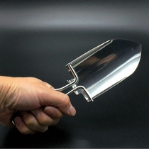 Stainless steel portable garden shovel outdoor iron shovel iron shovel potted tool Mini folding small shovel artificial shovel