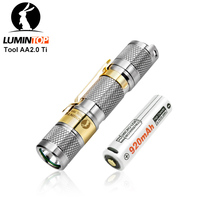 Lumintop leuming Rabbit Tool AA 2 0 titanium flashlight 14500 AA 650 lumens portable flashlight