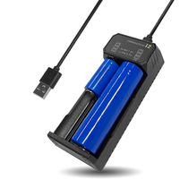 Lithium battery charger 14500mm 18650mm 21700mm 26650mm double charger