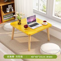 Small round table European style small tea table room arrangement floating window sill minimalist floating window small tea table Nordic home balcony short table