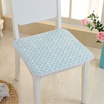 Buy 5 get 1 free four seasons padded thin chair cushion Office seat cushion non-slip fabric dining chair cushion Computer chair cushion