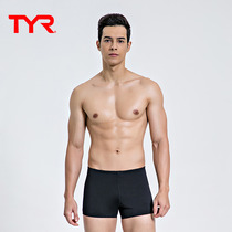 TYR mens swimming trunks Professional training quick-drying sports swimsuit Flat angle anti-embarrassment swimsuit comfortable large size high elastic