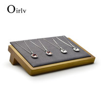 Doboni new solid wood 12-bit necklace display rack Jewelry display props for store use to place necklaces