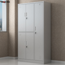 Chenwei five door locker staff locker tin cabinet gym change wardrobe dormitory wardrobe with lock storage cabinet