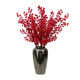 Fortune fruit artificial flower floor-standing European artificial flower decorative flower ດອກໄມ້ແຫ້ງ fortune berry acacia red bean red berry large